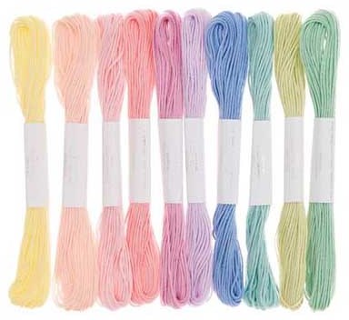 Rico Sticktwist Embroidery Floss Pack 8m 002 Ice Cream-2