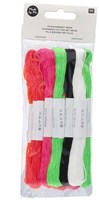 Rico Sticktwist Embroidery Floss Pack 8m 005 Neon