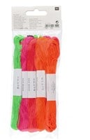 Rico Sticktwist Embroidery Floss Pack 8m 005 Neon-3