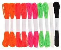 Rico Sticktwist Embroidery Floss Pack 8m 005 Neon-2