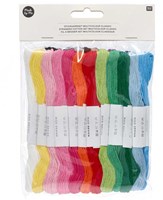 Rico Sticktwist Embroidery Floss Pack 8m 006 Multicolour Classic