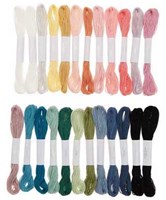 Rico Sticktwist Embroidery Floss Pack 8m 007 Multicolour Pastel-2