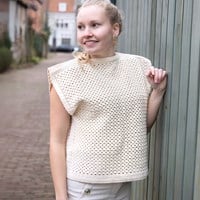 Granny Stripe Spring Top Crochet Kit-2