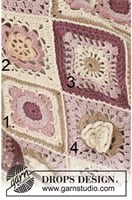 Crochet pattern Granny floral blanket-3