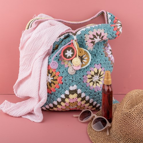 Granny’s Beach Bag Crochet Kit 072 Glass-3