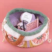 Haakpatroon Yarn and Colors Granny’s Project Bag