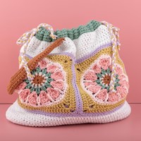 Haakpatroon Yarn and Colors Granny’s Project Bag