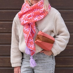 Granny’s Shawl Crochet Kit 040 Pink Sand