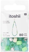 Rico Ponii Beads - green mix