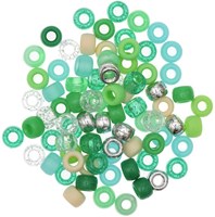 Rico Ponii Beads - green mix-2