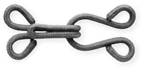Prym Fur Hooks and Eyes Iron 01 Brown-2