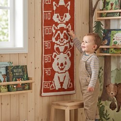 Growing Together in the Forest Height Chart Yarn & Crochet Kit - YarnZoo