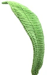 Crochet Pattern Big Green Leaf
