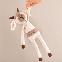 Crochet Pattern Yarn and Colors Gus Goat