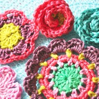 Crochet pattern flowers galore