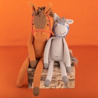 Crochet Pattern Yarn and Colors Hank Horse-2
