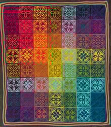Burst of Joy Blanket Yarn & Crochet Kit Organicon - Anke Wintermans