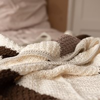 Yarn and Colors Harlequin Blanket Haakpakket 005 Clay