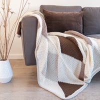 Crochet Pattern Yarn and Colors Harlequin Blanket-2