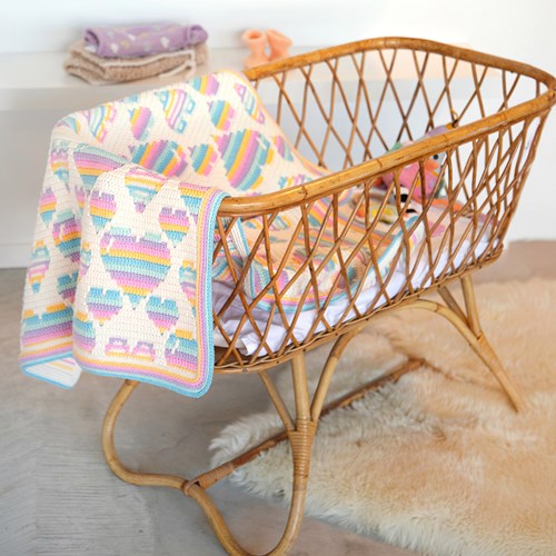 Spreading The Love Baby Blanket Yarn Kit