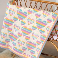 Spreading The Love Baby Blanket Yarn Kit-2