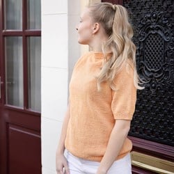 Knitting Kit Summer Top with Round Neckline