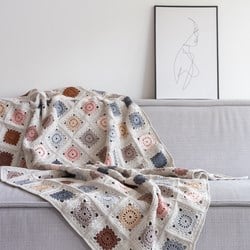 Yarn and Colors Hip To Be Square Blanket Crochet Kit