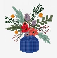 Embroidery Pattern Wild Bouquet