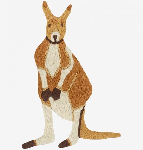 Embroidery Pattern Kangaroo