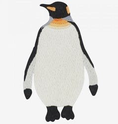 Embroidery Pattern Penguin