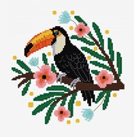 Embroidery Pattern Toucan