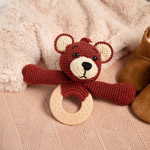 Bear Rattle – Go Handmade Sensory Kit Yarn and Crochet Kit