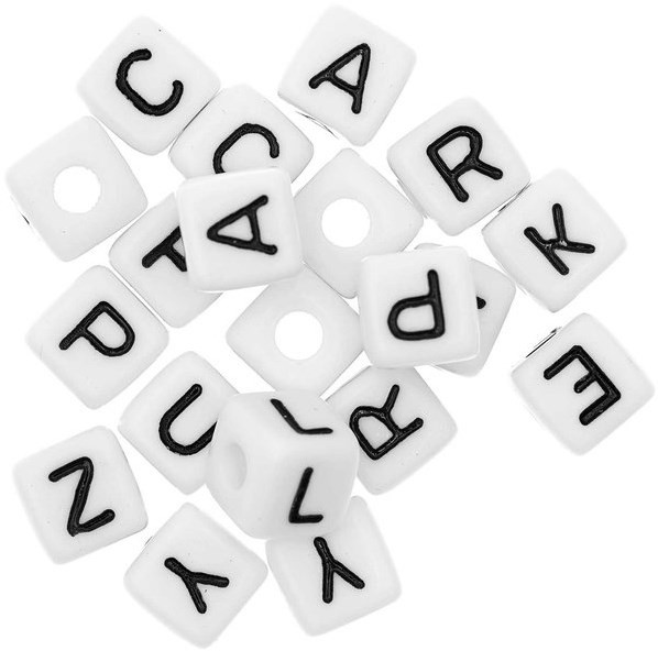 Rico Cube Bead Bracelet Character sets Yarnplaza