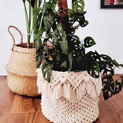 Macramé Pattern Basket