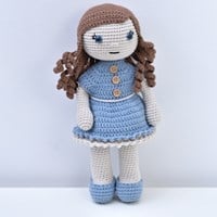 Crochet pattern Doll Conni