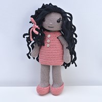 Crochet Pattern Doll Jennifer