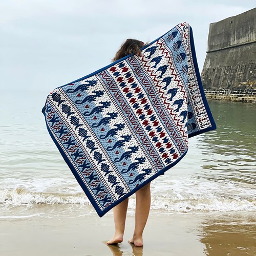 One Skein of Love Sea Life Blanket CAL Yarn kit