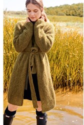 Nuvoletta Coat with Belt Knitting Kit