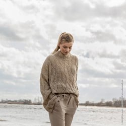 Knitting Pattern Nuvoletta Sweater
