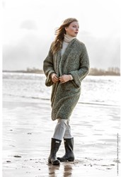 Nuvoletta Raglan Coat Knitting Kit