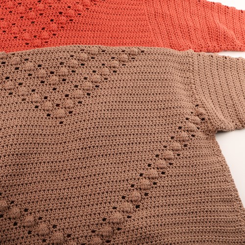Yarn and Colors Brick Cardigan Crochet pattern-3