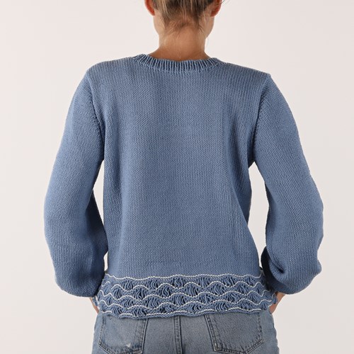 By the Sea Sweater XS 061 Knit kit-3