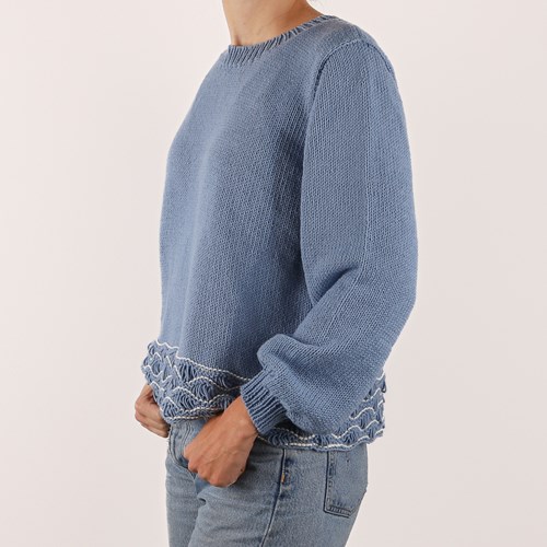 By the Sea Sweater XS 061 Knit kit-2