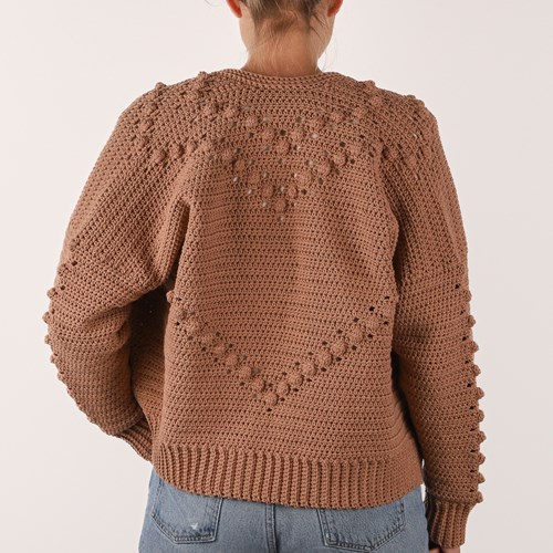 Brick Cardigan XL 008 Crochet Kit-3