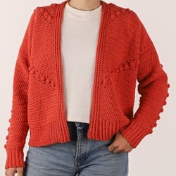 Yarn and Colors Brick Cardigan Crochet pattern
