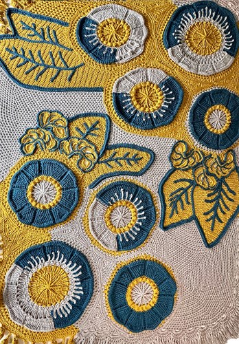 Floral Blooms Deken Haakpakket - The Queen of Loops