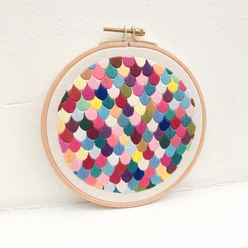 Scales Embroidery Kit-2