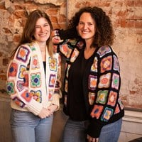 Crochet Pattern Granny Square Cardigan a la Chloë-3