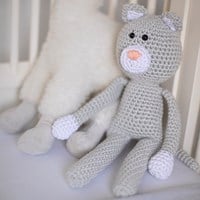 Yarnplaza Cuddly Toy Cat XL Crochet Kit