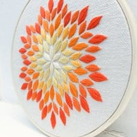 Petal Embroidery Kit 003 Yellow-2
